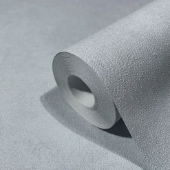 Vliestapete Uni Struktur Blau-Grau Glitzer 34415 Marburg