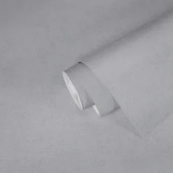 Vliestapete Uni Struktur grau Glitzer 38197-2
