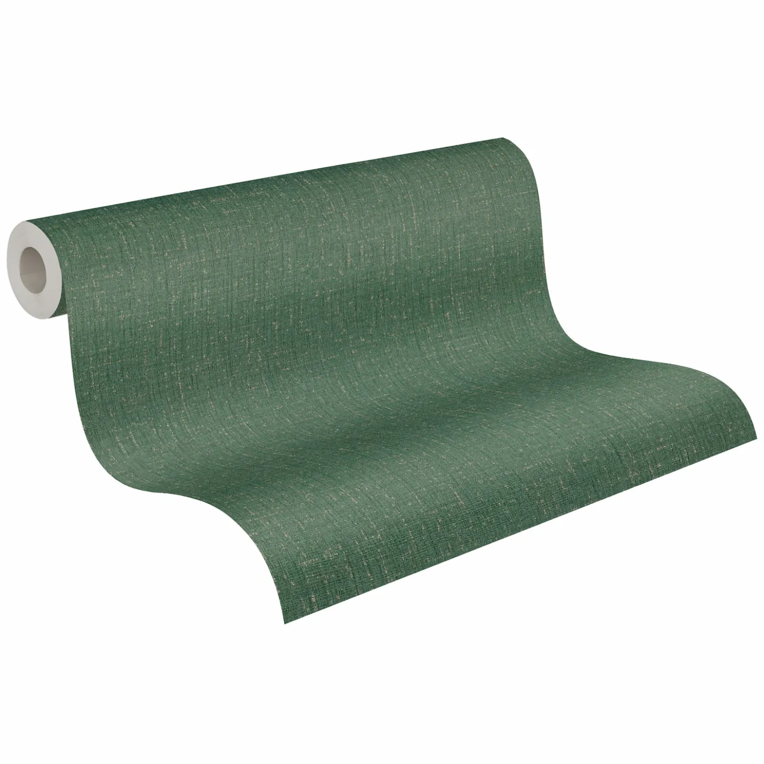 Vliestapete Uni Struktur Grün Kupfer Metallic 79067-3