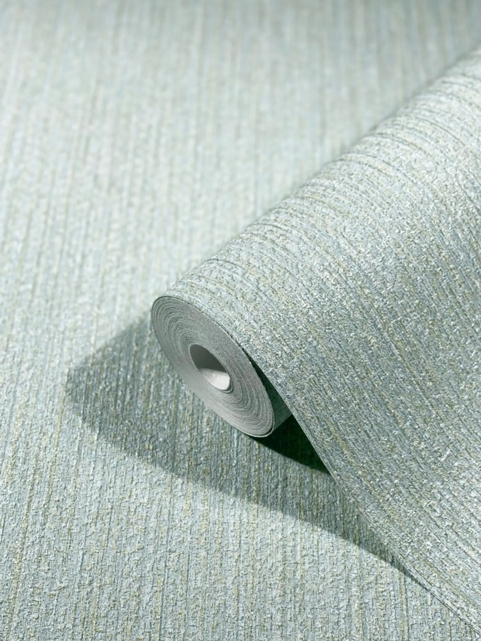 Vliestapete Uni Struktur hellblau metallic 32737