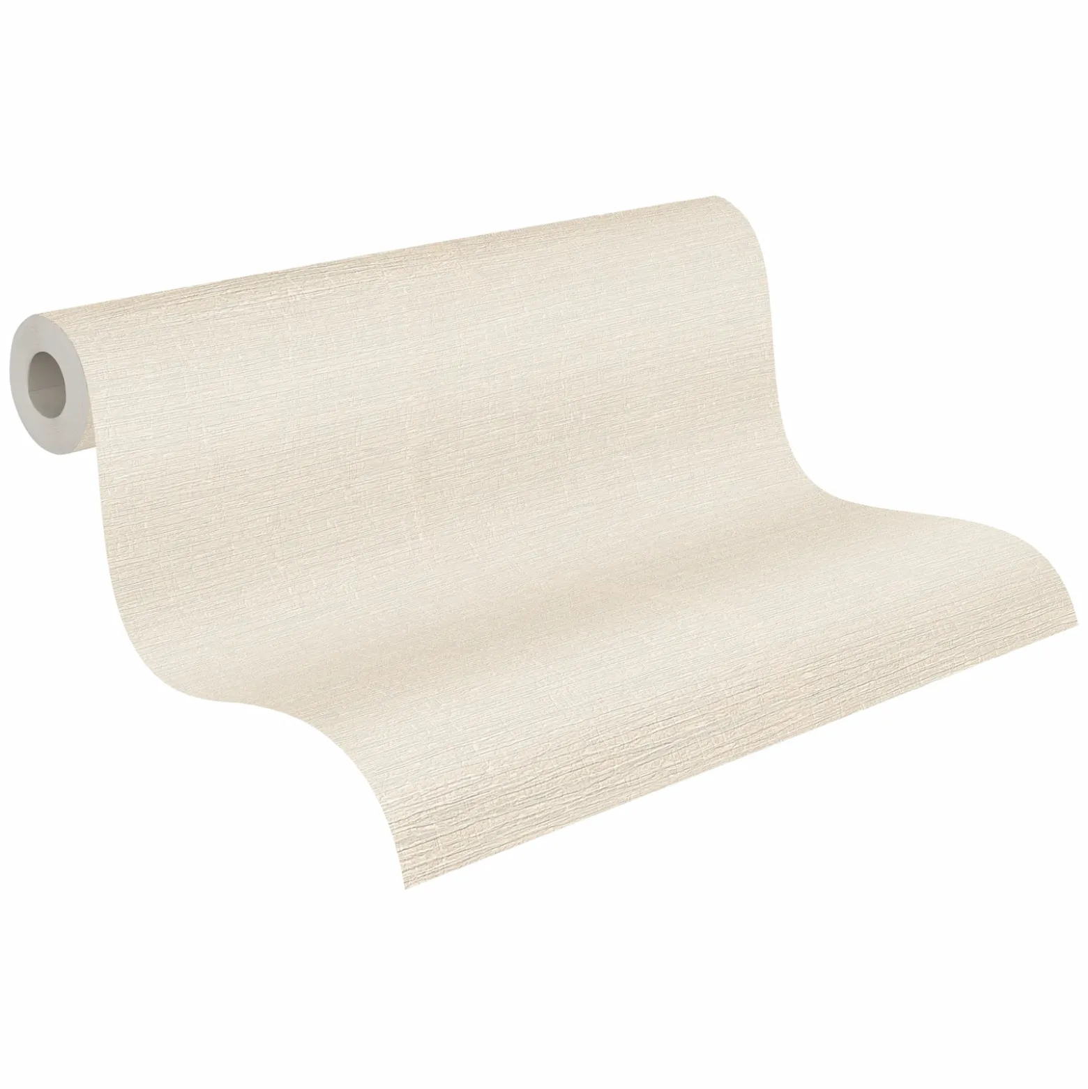 Vliestapete Uni Struktur Kratzer Beige Creme 39648-3