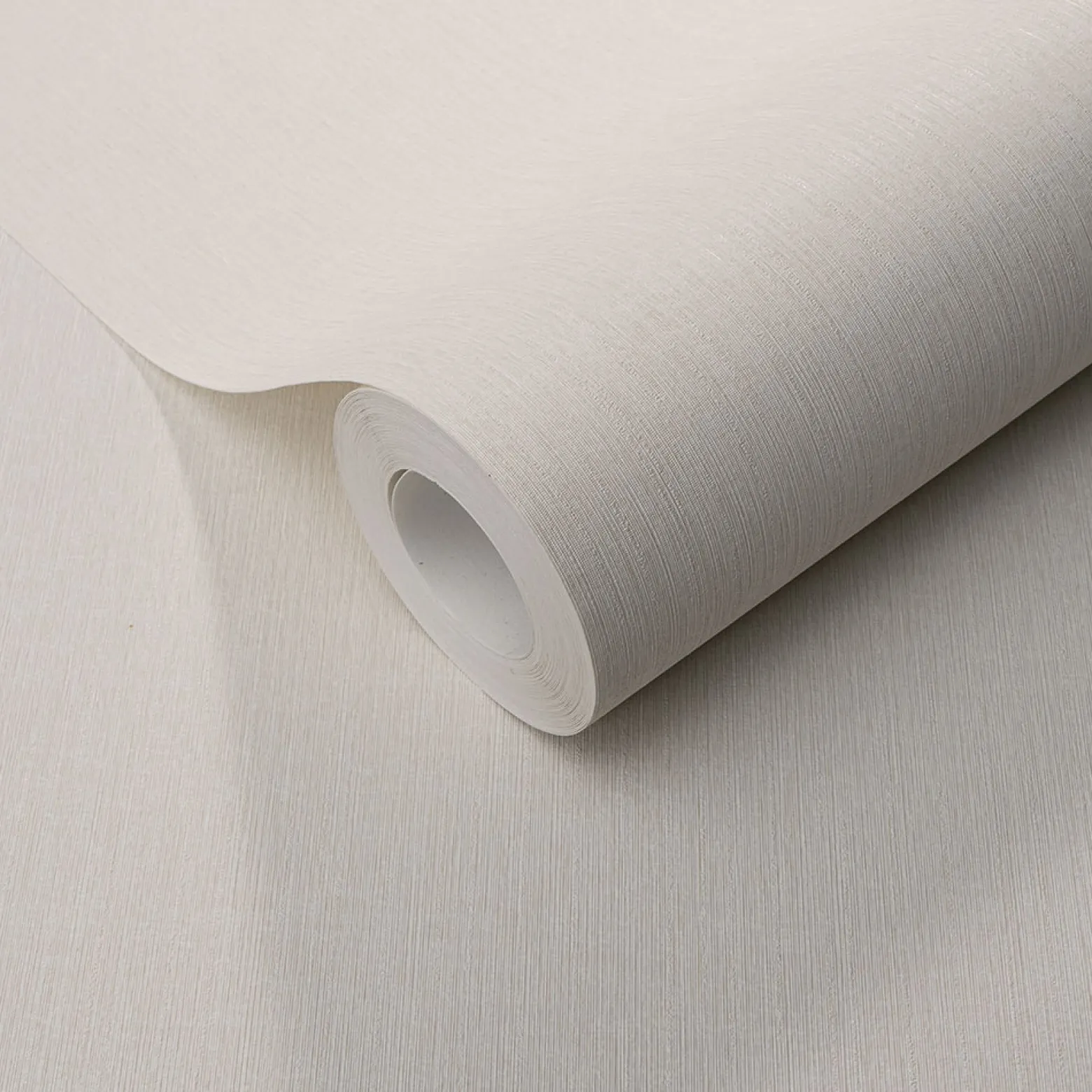 Vliestapete Uni Struktur Linien Creme Metallic 10437-14