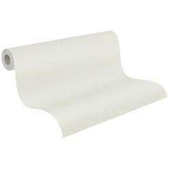 Vliestapete Uni Struktur Modern Weiß Grün 79099-2