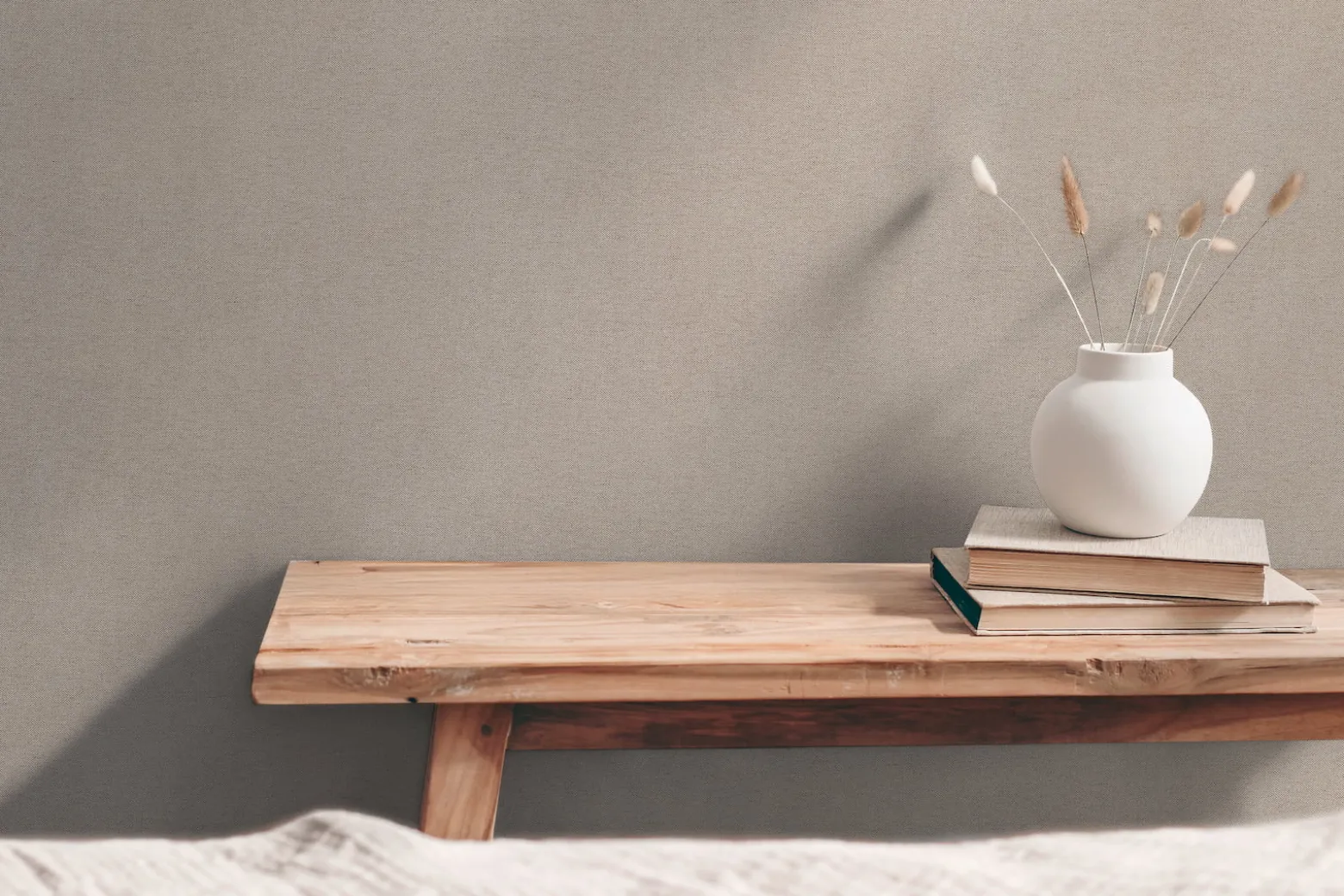 Vliestapete Uni Struktur Modern Braun Grau 79097-8