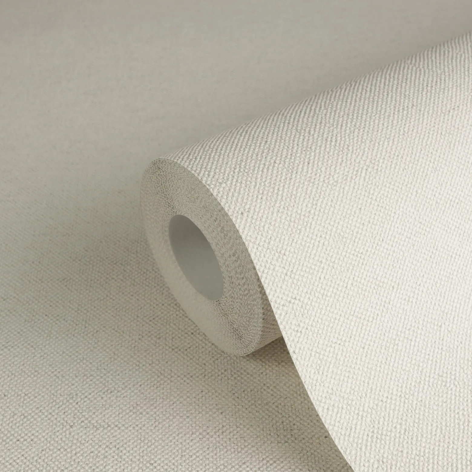 Vliestapete Uni Struktur Modern Creme Grau 79097-3