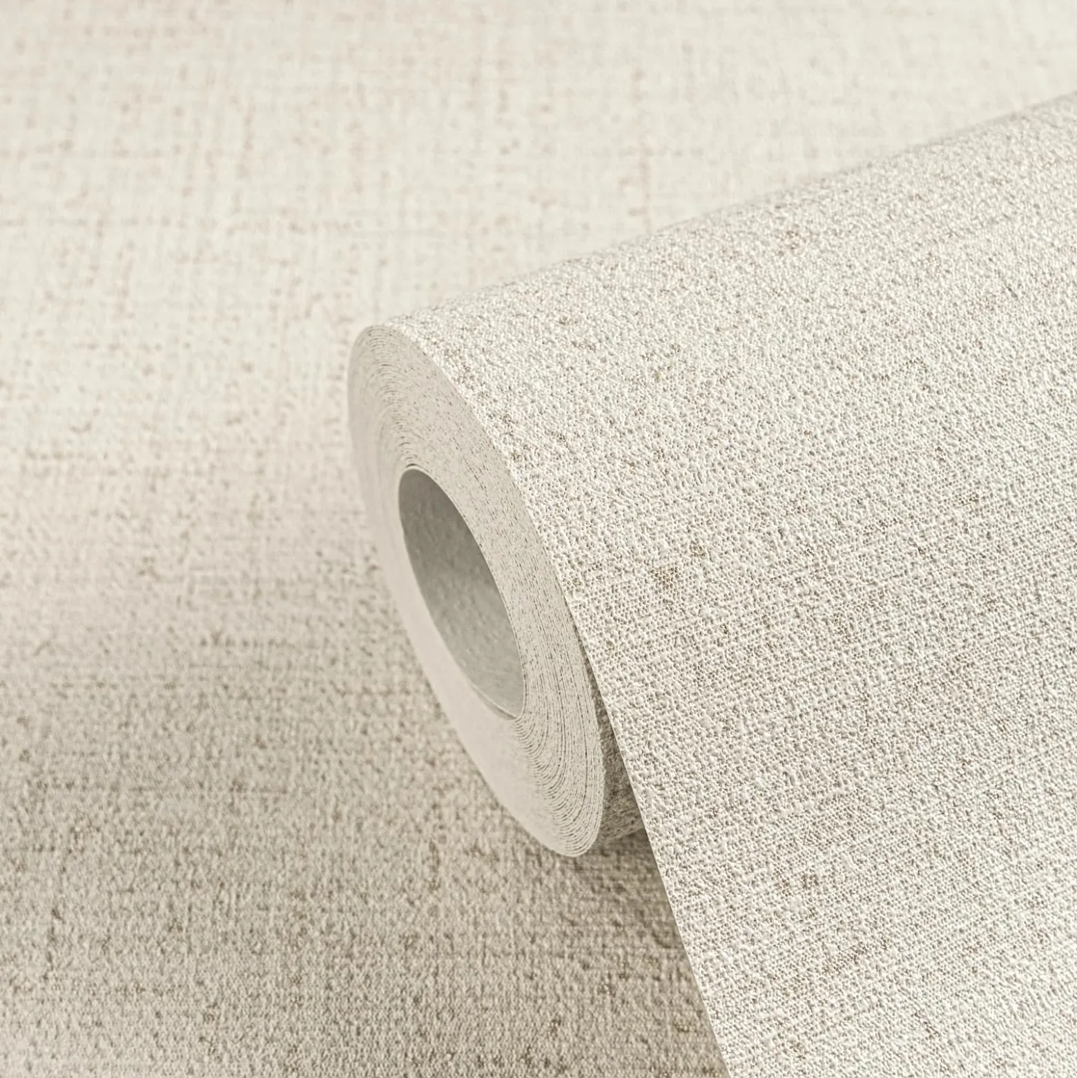 Vliestapete Uni Struktur Modern Grau Creme 79066-4