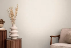 Vliestapete Uni Struktur Modern Grau Creme 79066-4