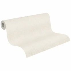 Vliestapete Uni Struktur Modern Grau Creme 79066-4