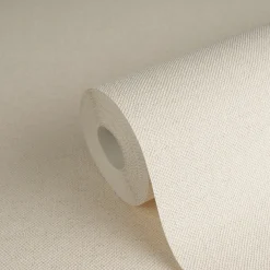 Vliestapete Uni Struktur Modern Creme Beige 79099-3