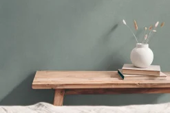 Vliestapete Uni Struktur Modern Blau Grün 79097-5