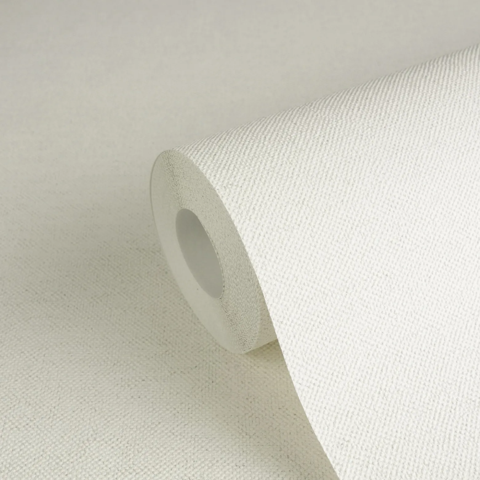 Vliestapete Uni Struktur Modern Creme Weiß 79098-2