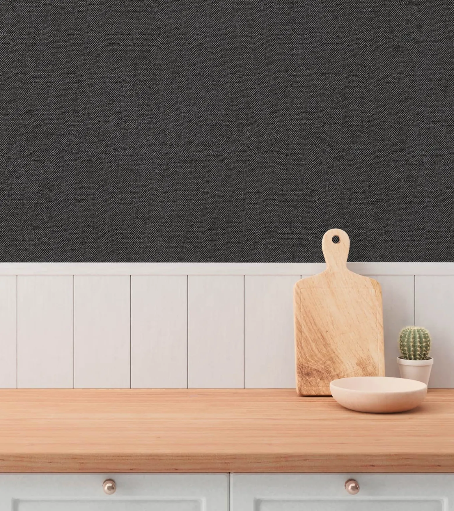 Vliestapete Uni Struktur Modern Dunkelgrau 79098-3