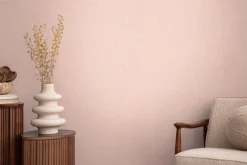 Vliestapete Uni Struktur Rosa Gold Metallic 79067-1