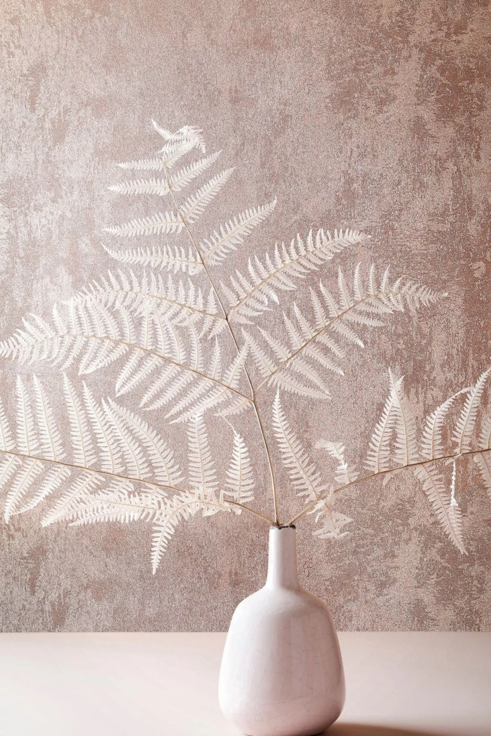 Vliestapete 34279 Uni Struktur Rosegold Marburg