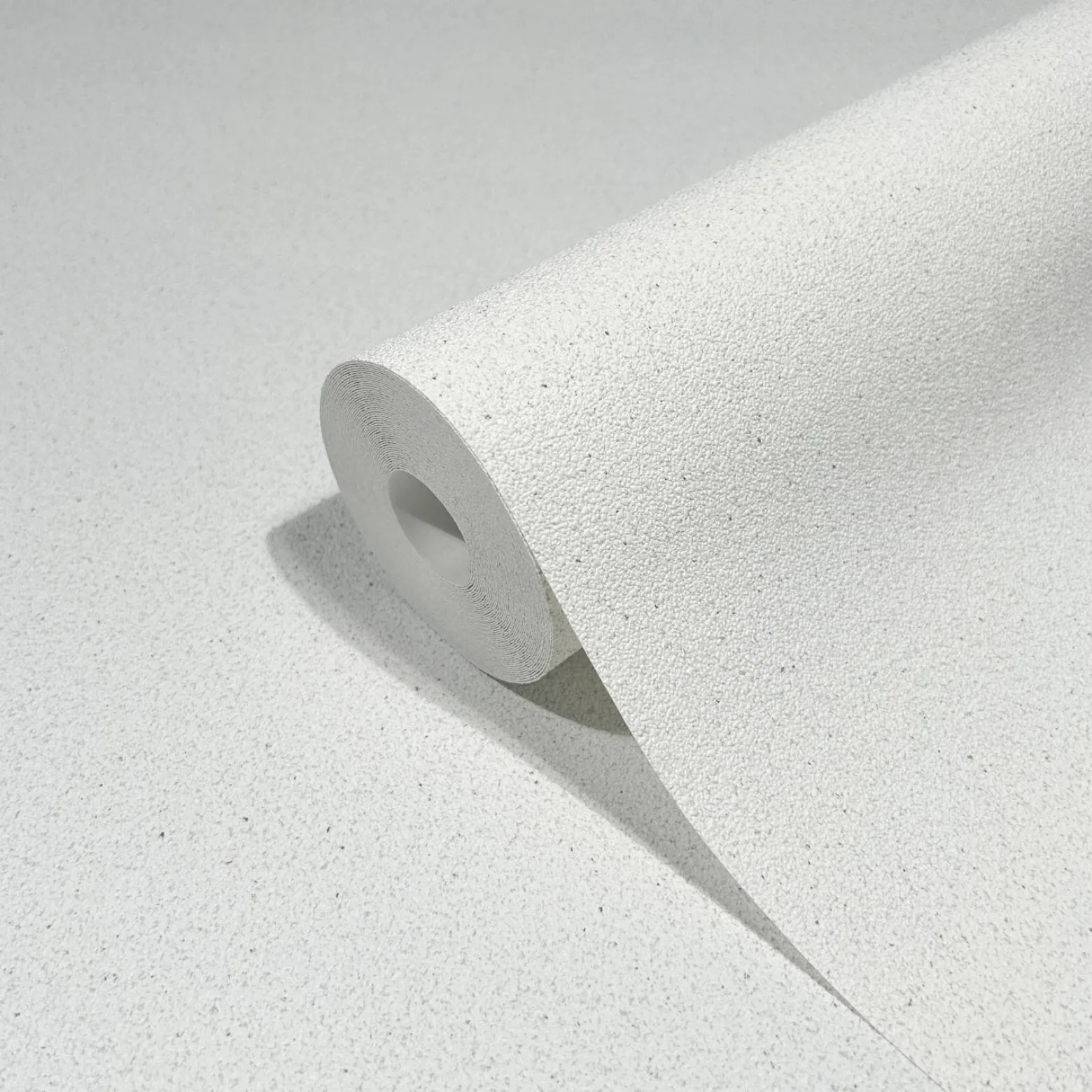 Vliestapete Uni Struktur Steinoptik Weiß Creme 33364