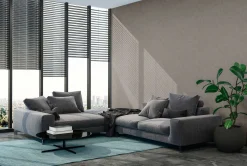 Vliestapete Uni Struktur taupe 37418-1