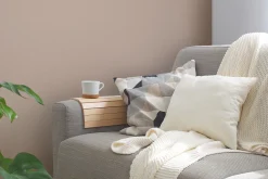 Vliestapete Uni Struktur Textil Optik Beige Grau 39097-1