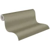 Vliestapete Uni Struktur Textil Optik Grün 39097-5