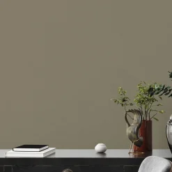 Vliestapete Uni Struktur Textil Optik Grün 39097-5