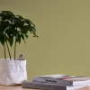 Vliestapete Uni Struktur Textil Optik Gelb Grün 39097-4