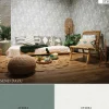 Vliestapete Unitapete meliert creme 37395-2