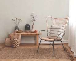 Vliestapete Unitapete meliert creme 37395-2