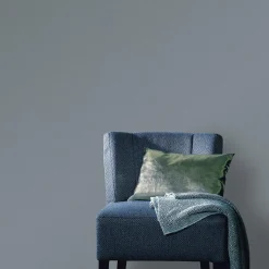 Vliestapete Uni Textil dunkelblau 10215-19