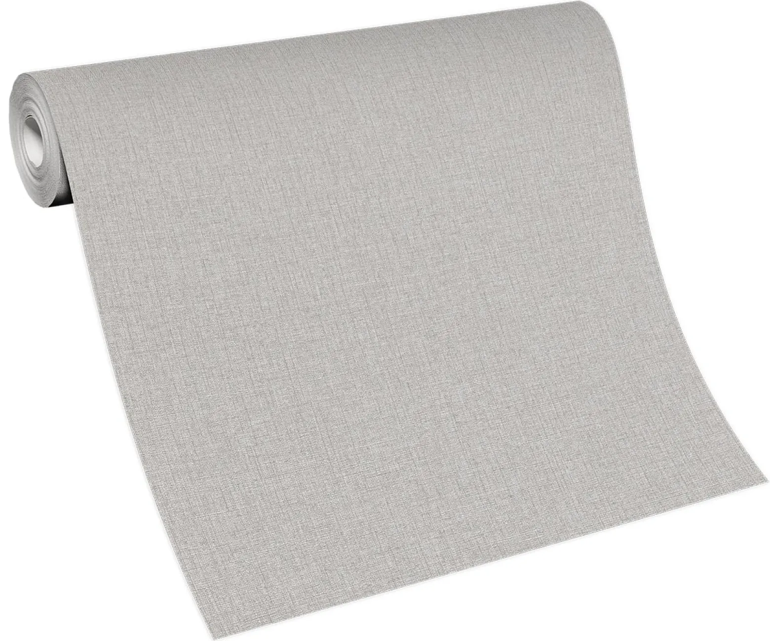 Vliestapete Uni Textil grau 10215-10