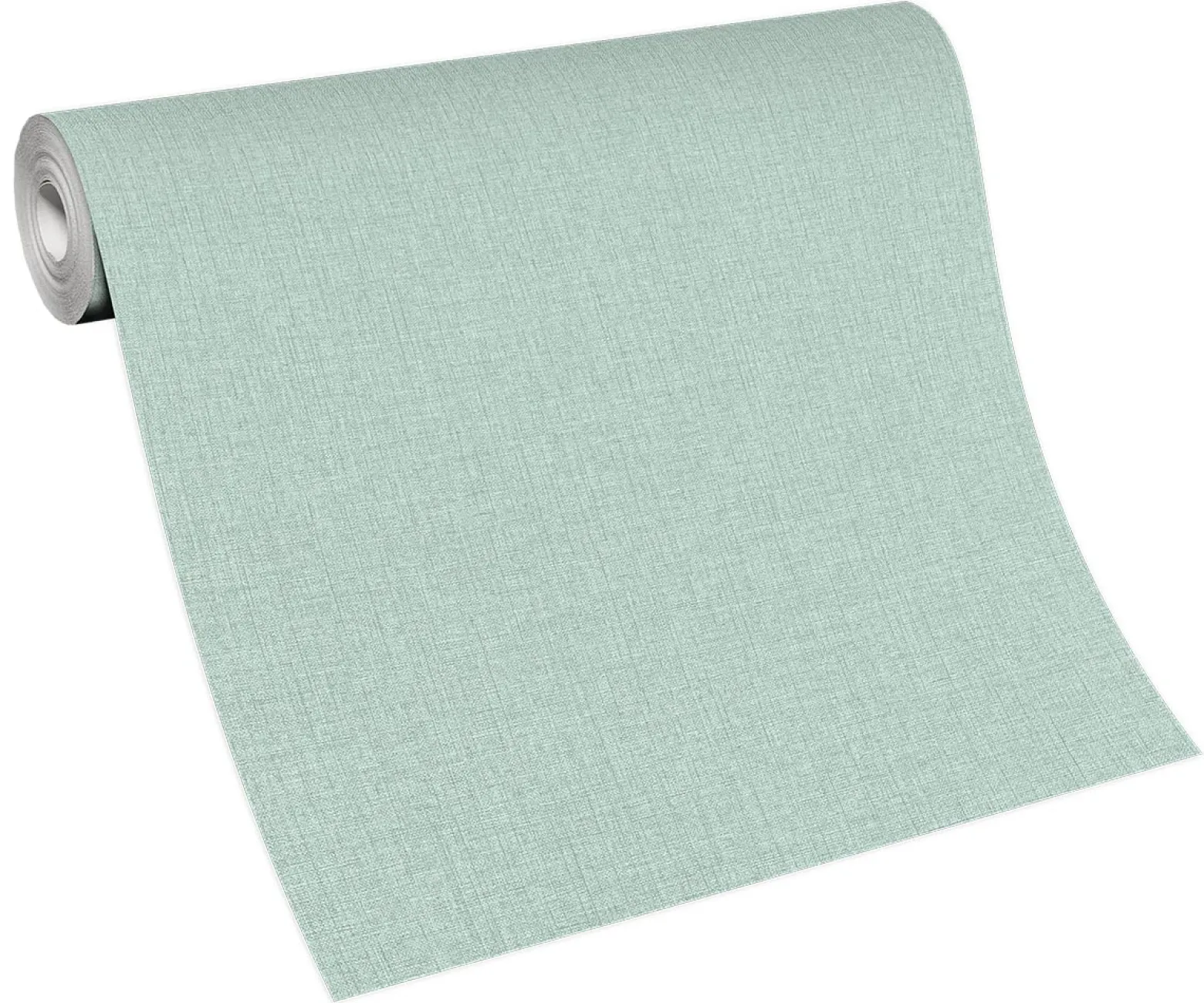 Vliestapete Uni Textil hellgrün 10215-35