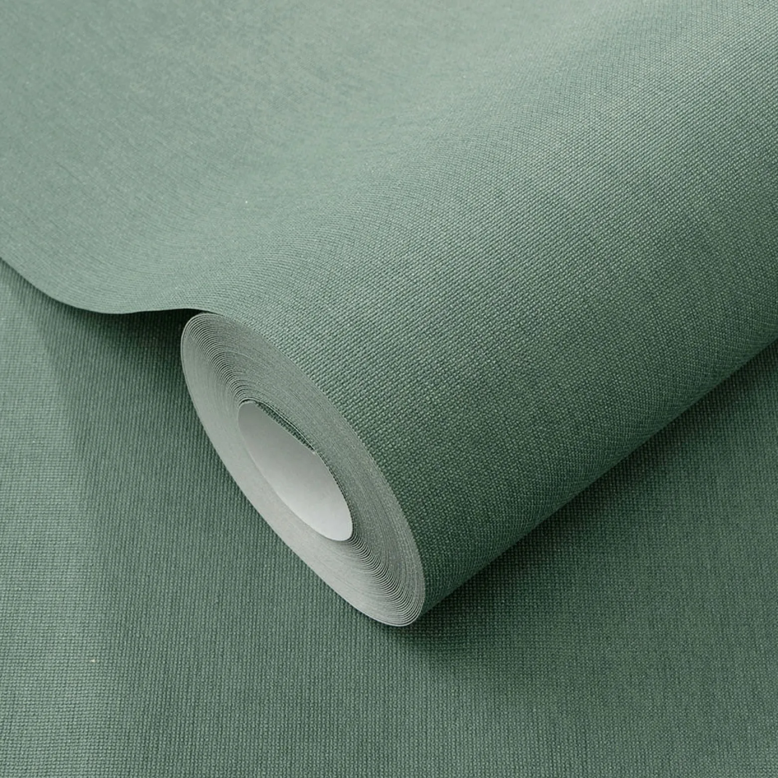 Vliestapete Uni Textiloptik Grün Glitzer 10539-18
