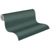 Vliestapete Uni Textil Optik Struktur Petrol 39266-4