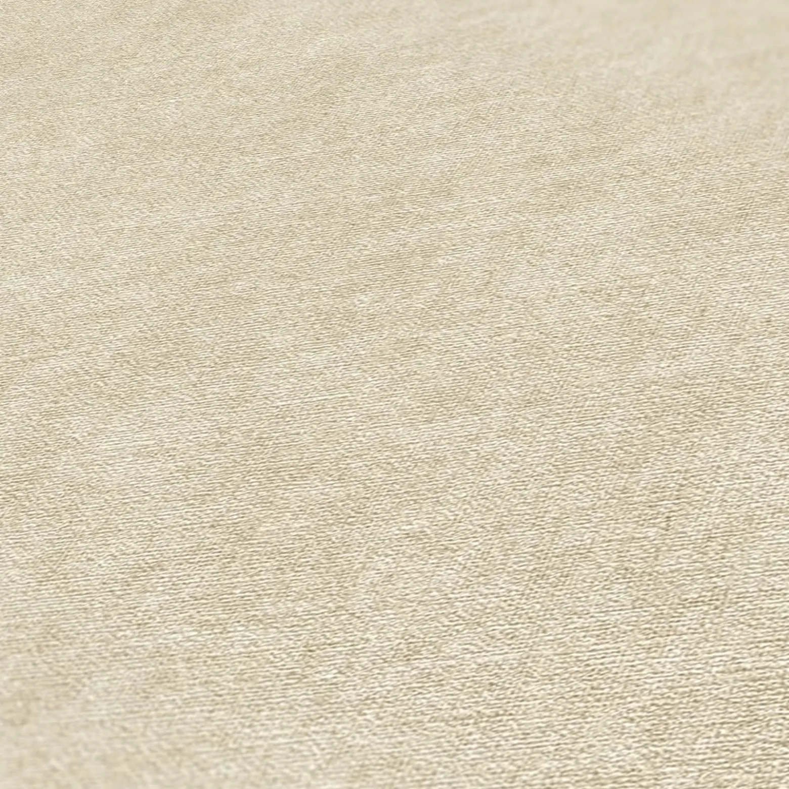 Vliestapete Uni Textil Optik Struktur Beige Grau 39565-4