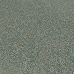 Vliestapete Uni Textil Optik Grün Gold Metallic 38662-2