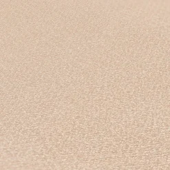 Vliestapete Uni Textil Optik Beige Glitzer 38662-1