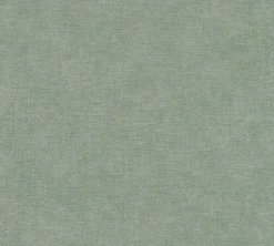 Vliestapete Uni Textil Optik Struktur Grün 39566-5