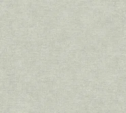 Vliestapete Uni Textil Optik Struktur Grau Grün 39565-8
