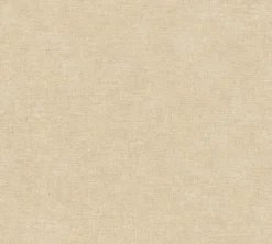 Vliestapete Uni Textil Optik Struktur Beige 39565-5