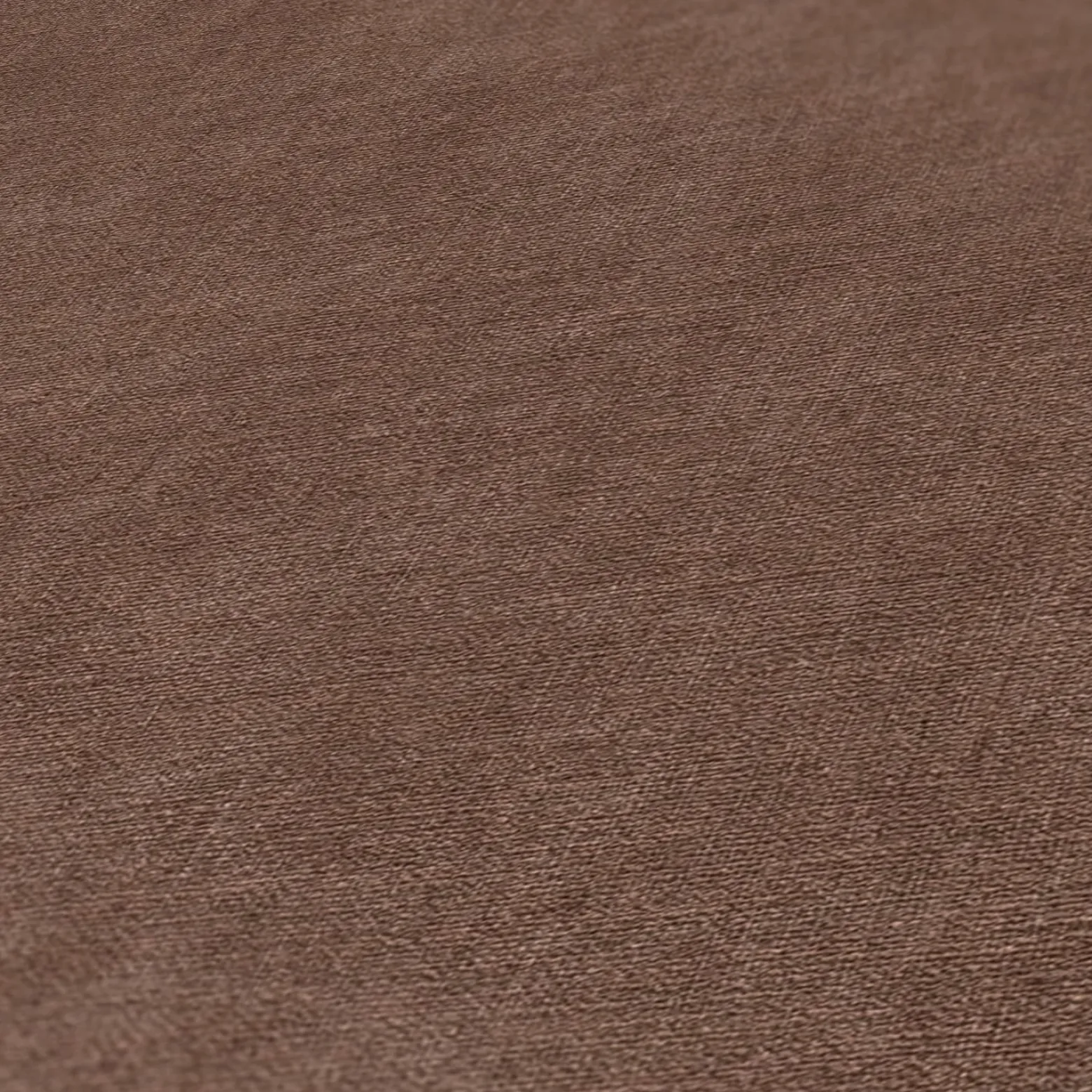 Vliestapete Uni Textil Optik Struktur Dunkelbraun 39567-1