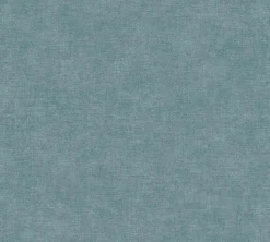 Vliestapete Uni Textil Optik Struktur Blau 39566-9