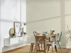 Vliestapete Uni Textil Optik Struktur Creme Beige 37603-7