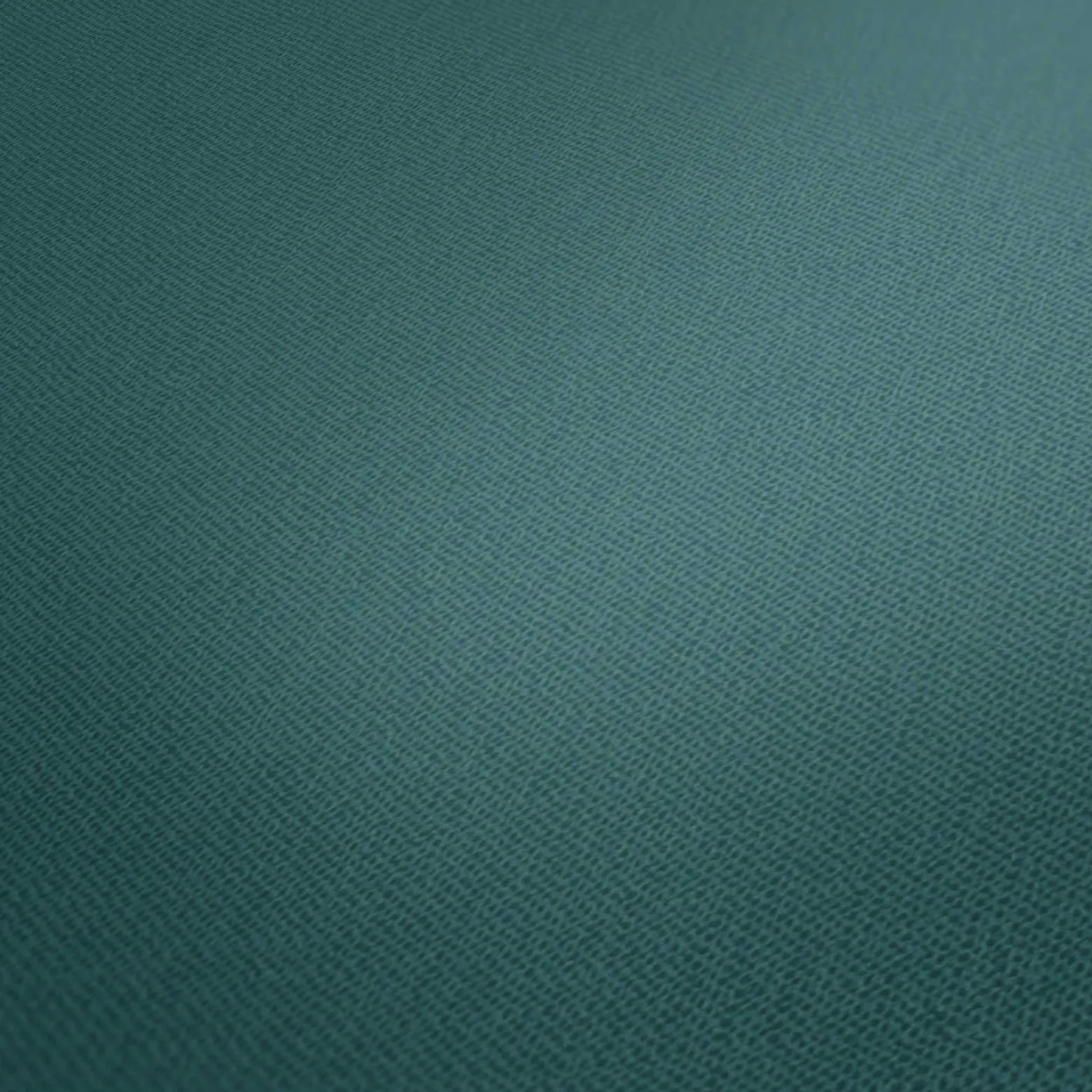 Vliestapete Uni Textil-Optik blau-grün 37749-2