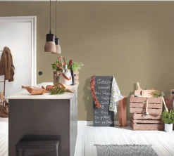 Vliestapete Uni Textil-Optik beige-braun 37748-5