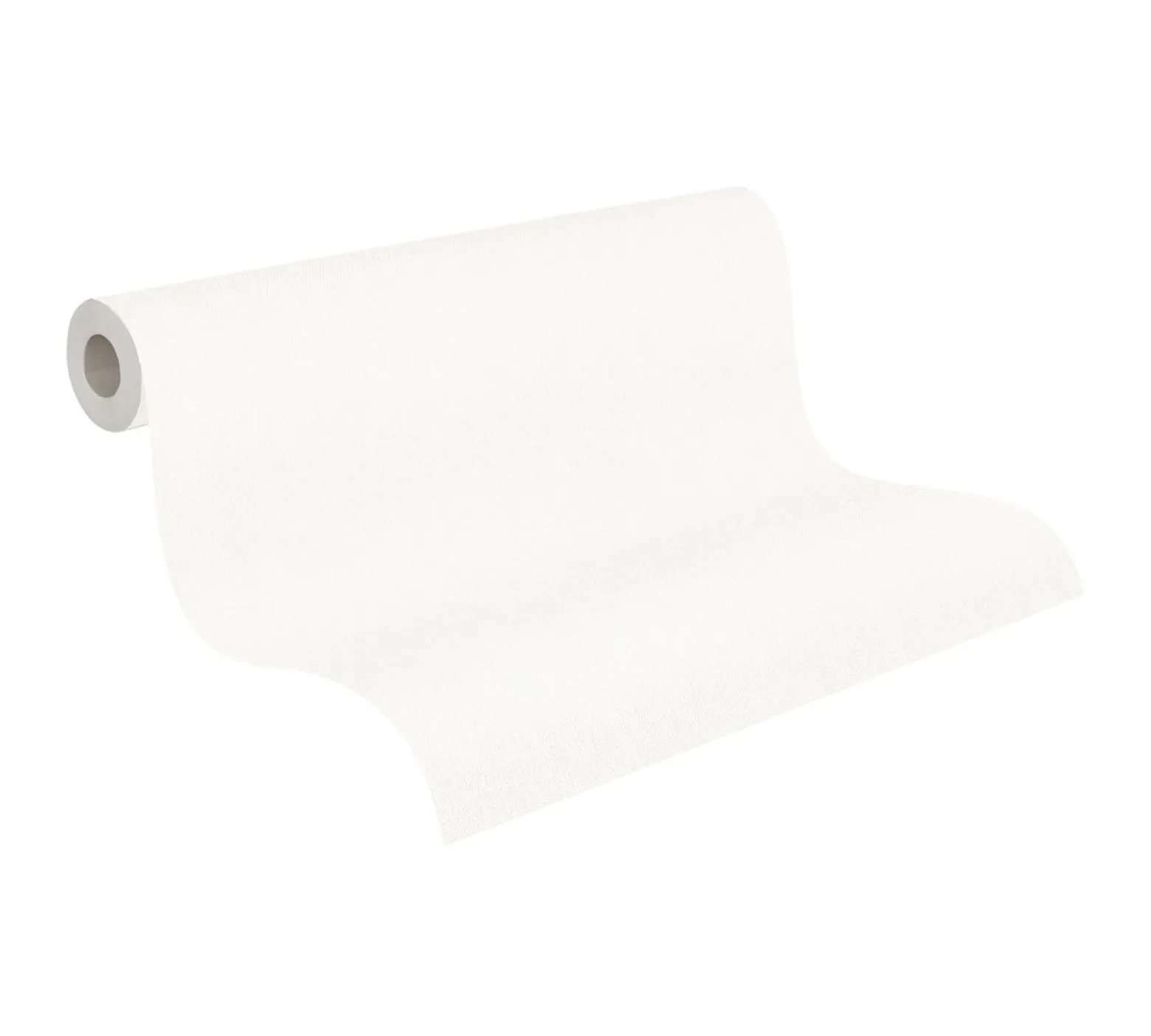 Vliestapete Uni Textil-Optik weiß 37703-9