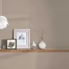Vliestapete Uni Textil-Optik beige-braun 37703-1
