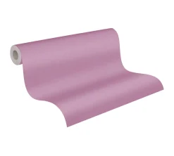 Vliestapete Uni Textil-Optik violett 37702-4