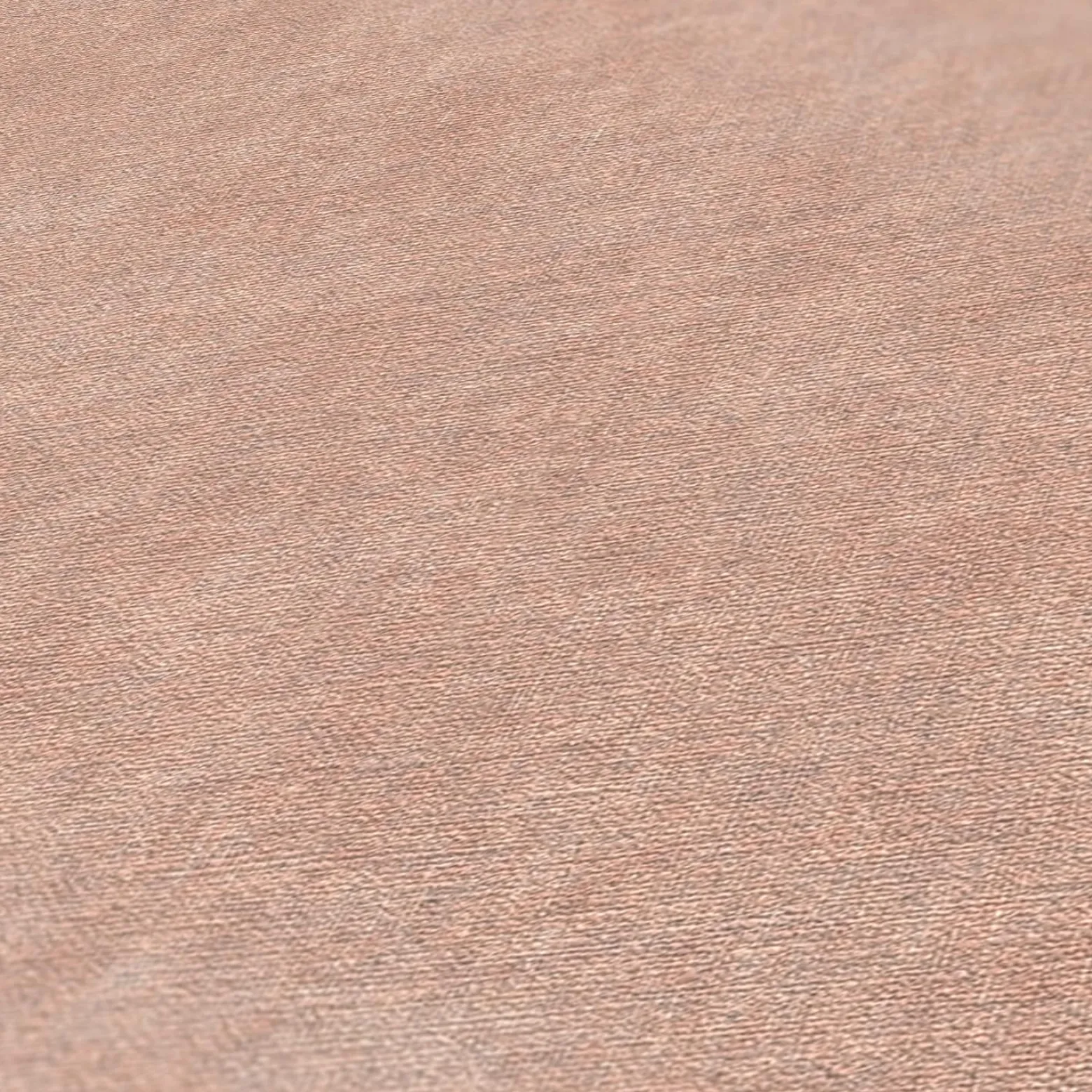 Vliestapete Uni Textil Optik Struktur Rosa Braun 39566-7