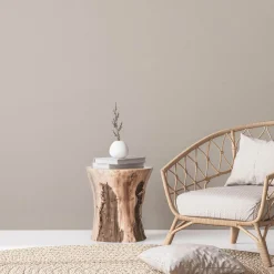 Vliestapete Uni Textil Optik Beige Grau Glitzer 38662-5