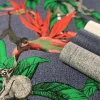 Vliestapete Uni Textil-Optik dunkelblau Marburg 32675