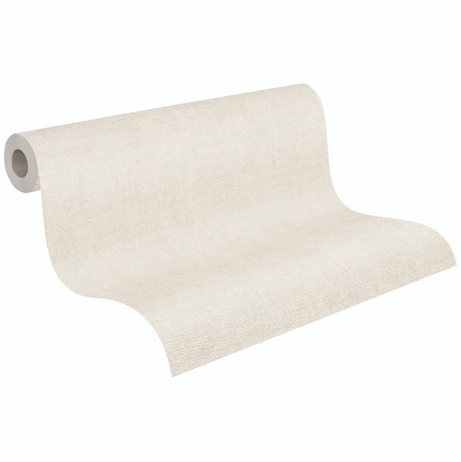 Vliestapete Uni Textiloptik Modern Hellgrau 79165-4