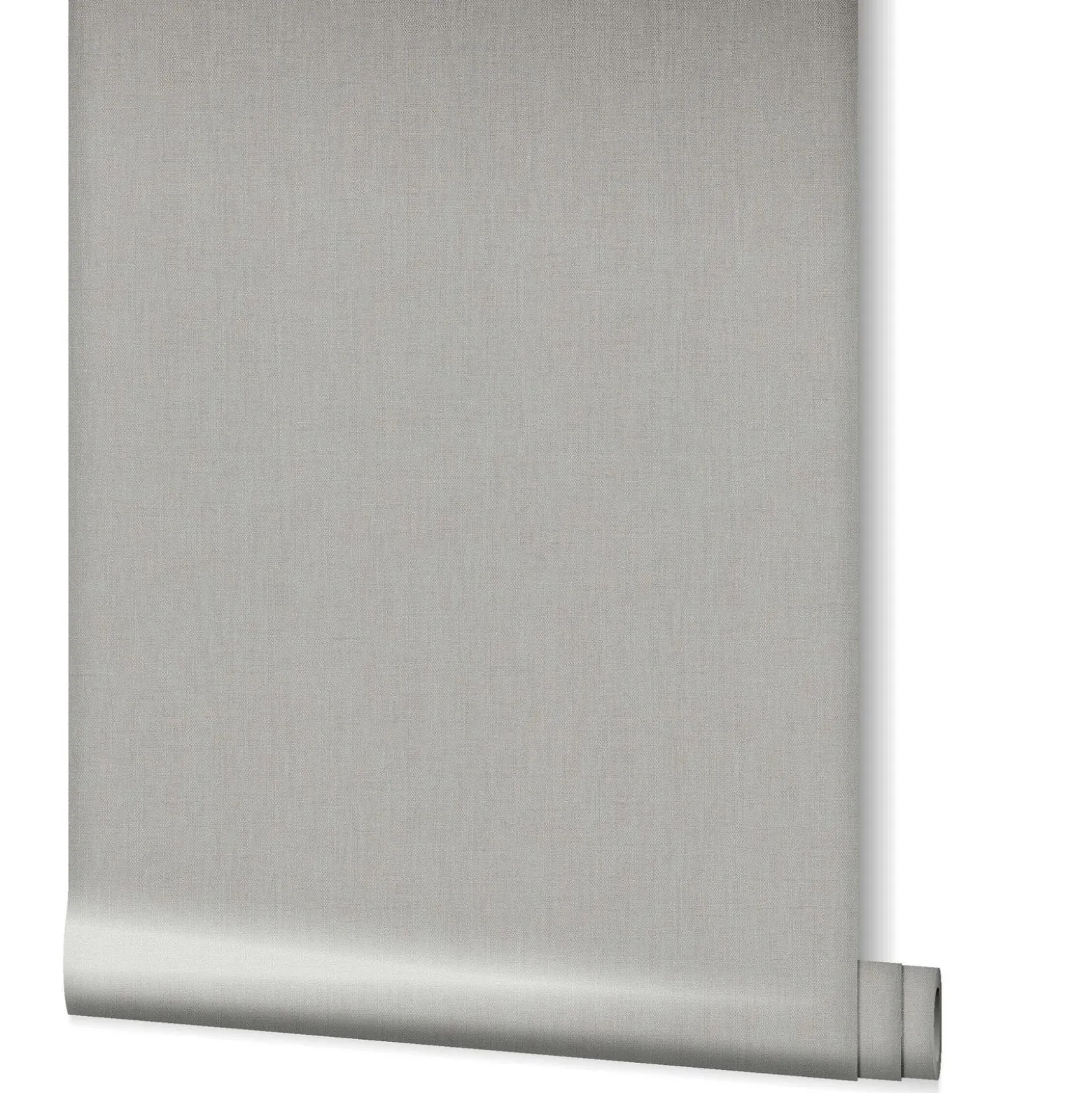 Vliestapete Uni Textil silbergrau metallic 31627
